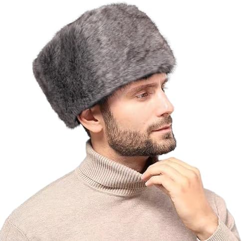 Amazon.com : Russian Soviet Army Fur Military Cossack Ushanka Hat